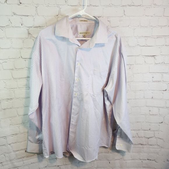 Men's Pronto Uomo longsleeve button down shirt, size 2X - Picture 1 of 3